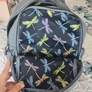 lug | Bags | Lug Gray Quilted Backpack | Poshmark display picture 2